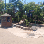 צריף הכרטיסים לרכבת הפארק