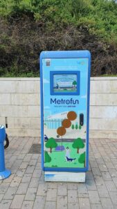עמדת רישום של אופני מטרופאן